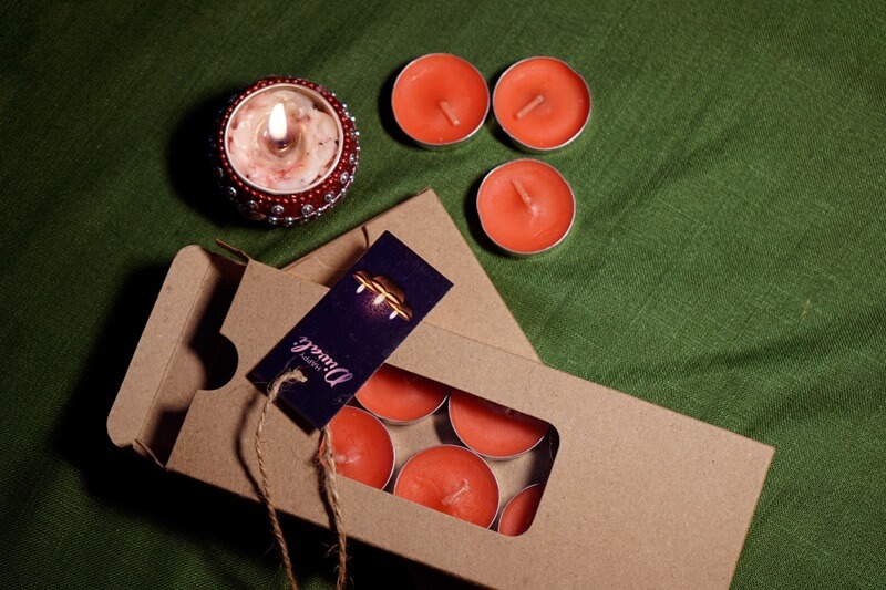 10 pack tea light candle delhi